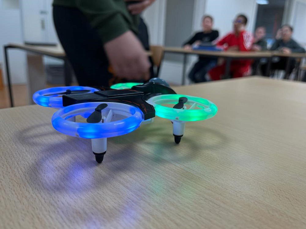 Leren met drones in de klas
